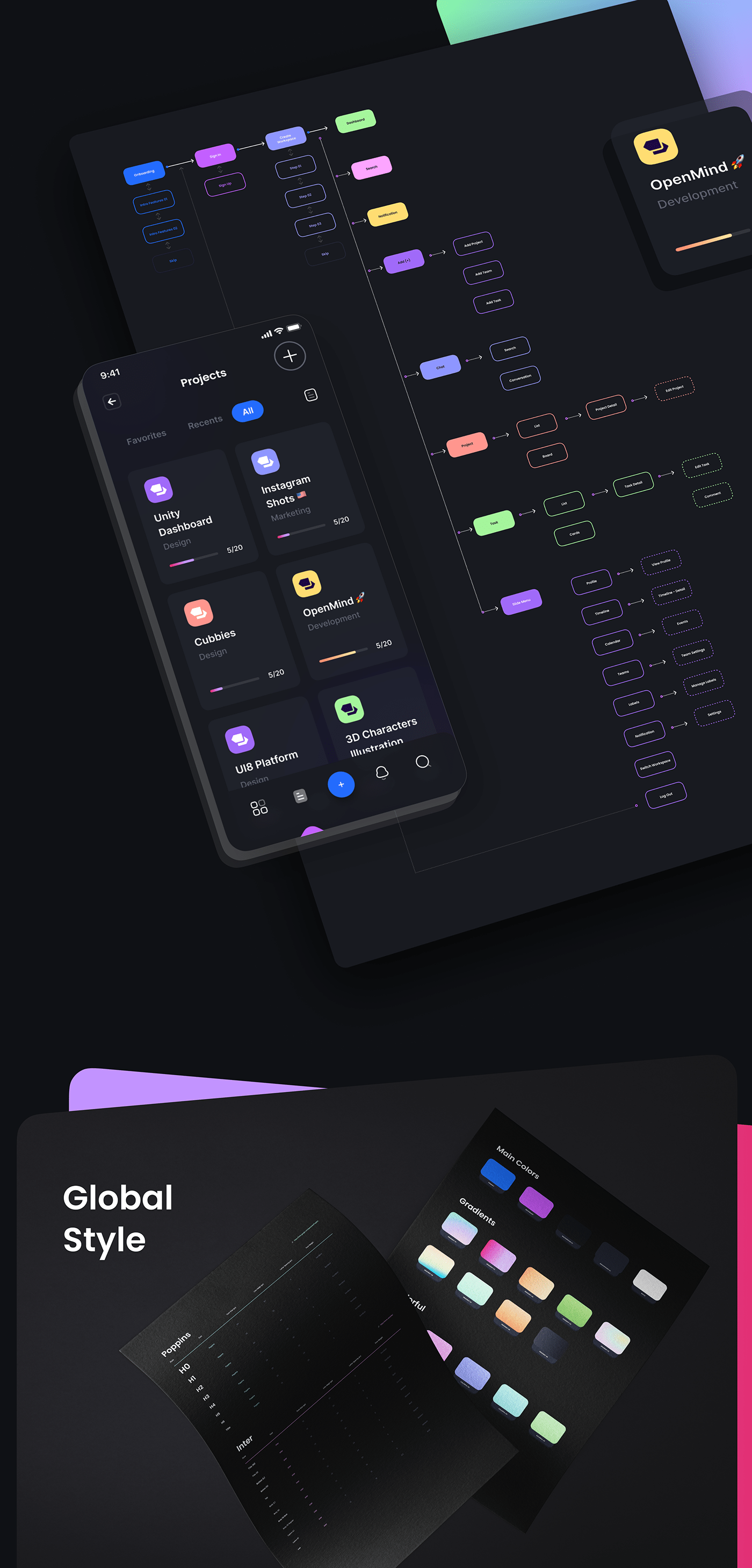 TaskZ - TaskMaster - Flutter UI Kit